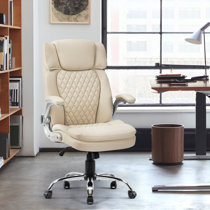 Realspace Modern Comfort Verismo Bonded Leather Executive Chair